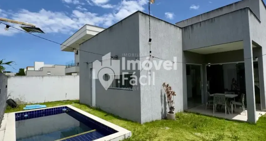 Linda casa á venda, com porteira fechada no terras alphaville camaçari