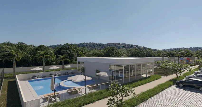 Home clube com piscina aquecida e coberta + área de lazer completa