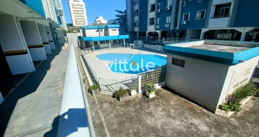Apartamento com piscina em barreiros + 800m nova beira mar de são josé + garagem coberta