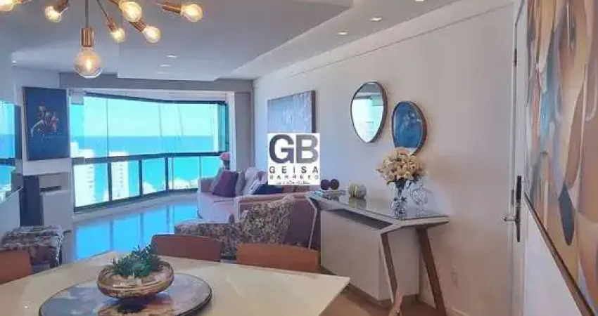 Apto boa viagem 4q 2s 2v 135m² edf maria irene andar alto decorado lazer