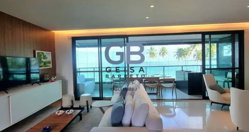 Acqua marine reserva do paiva beira mar 174m² 4s 3v decorado arquiteto!