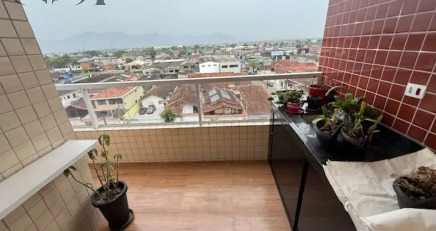 Apartamento à venda em praia grande-sp, aviação: 2 quartos, 1 suíte, 1 sala, 2 banheiros, 1 vaga de garagem, 65m². aproveite!