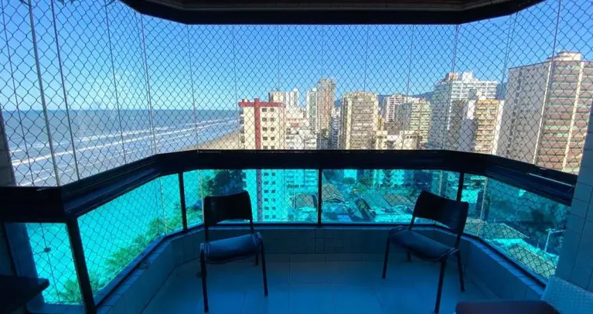 Cobertura de luxo à venda em praia grande-sp, bairro caiçara: 3 quartos, 3 suítes, 1 sala, 4 banheiros, 2 vagas, 140m².