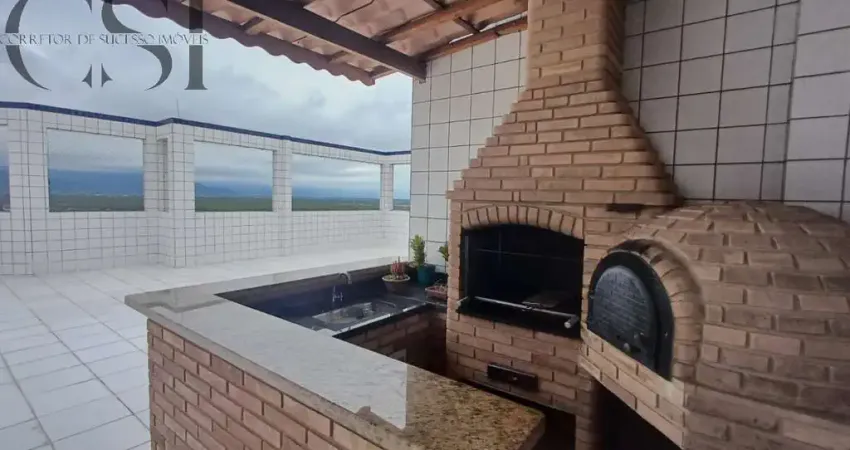 Apartamento à venda em praia grande-sp, tupi: 01 quarto, 2 salas, 01 banheiro, 01 vaga de garagem, 44m²!
