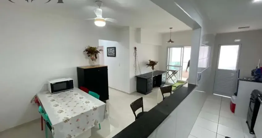 Imperdível! apartamento à venda em praia grande-sp, bairro mirim, 2 quartos, 1 suíte, 2 salas, 2 banheiros e 1 vaga de garagem!