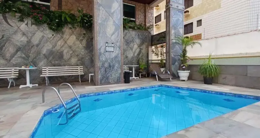 Apartamento à venda em praia grande-sp, bairro tupi: 01 quarto, 02 salas, 01 vaga, 50m² de área!