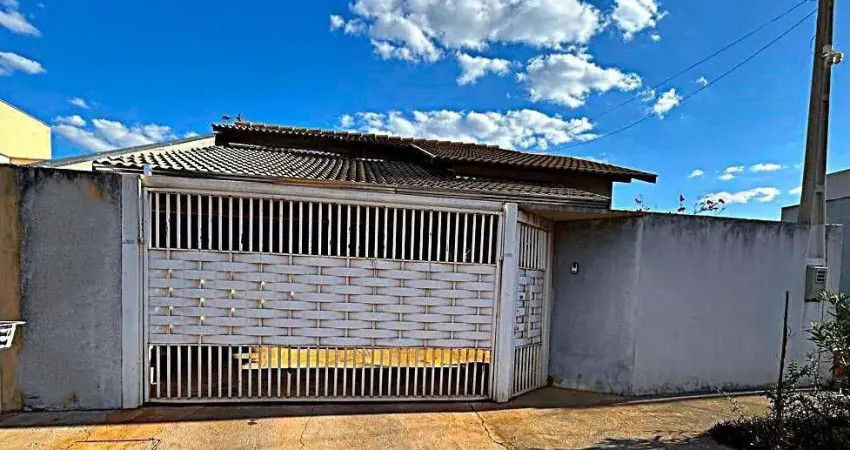 Casa para venda em são josé do rio preto, residencial são thomaz ii, 2 dormitórios, 1 banheiro, 2 vagas