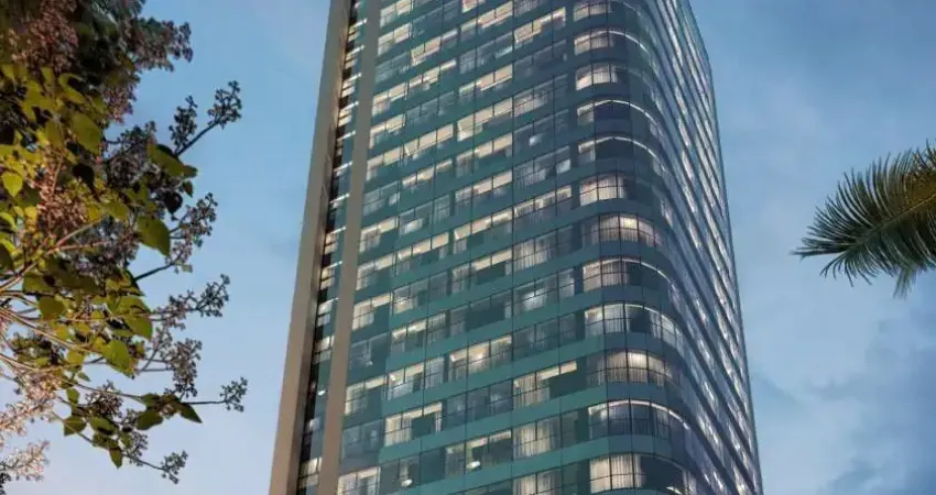 Estúdio moderno de 30 m² à venda. projeto inteligente, acabamento contemporâneo e excelente iluminação natural. ideal para morar com praticidade ou investir em alto padrão.  lazer completo: coworking