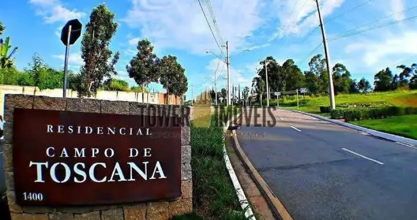 Terreno em condomínio fechado à venda na Rua Abrahão Kalil Aun, 1400, Condomínio Campo de Toscana, Vinhedo
