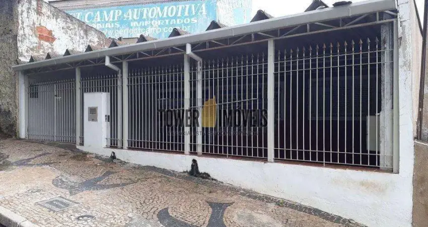 Casa comercial à venda na Avenida Engenheiro Cyro Lustosa, 114, Vila Joaquim Inácio, Campinas