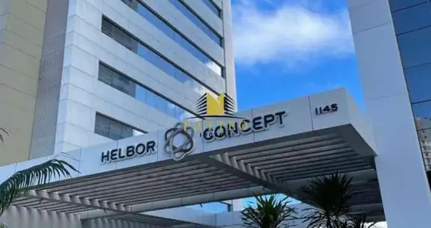 Sala comercial para venda ou locação no helbor concept office, 48m² - mogi das c