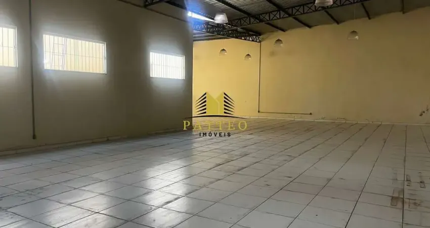 Galpão comercial para locação - 300m² - alto do ipiranga - mogi das cruzes