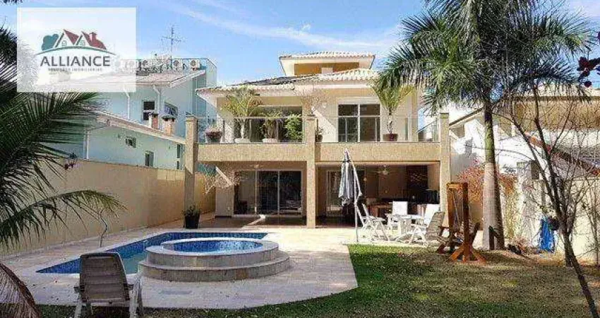 Casa com 3 dormitórios à venda, 376 m² por r$ 2.950.000,00 - condomínio metropolitan park - paulínia/sp