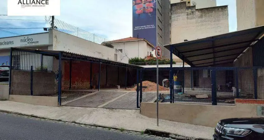 Terreno à venda, 300 m² por r$ 1.350.000,00 - centro - campinas/sp