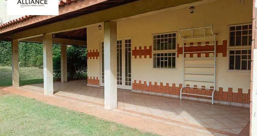 Casa com 5 dormitórios para alugar, 422 m² por r$ 8.517,67/mês - barão geraldo - campinas/sp