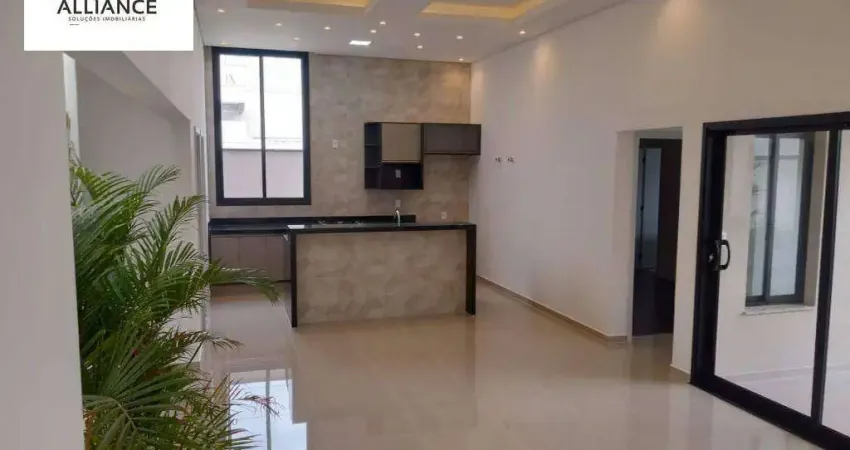 Casa com 3 dormitórios à venda, 160 m² por r$ 1.350.000,00 - condomínio residencial royal garden - paulínia/sp