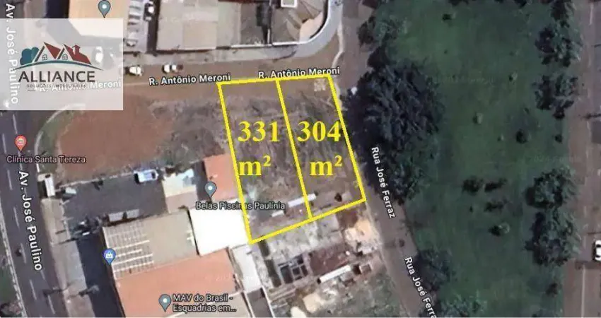 Terreno comercial para alugar na Rua Antonio Meroni, 25, Recanto do Lago, Paulínia