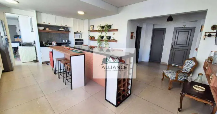 Apartamento com 3 dormitórios para alugar, 180 m² por r$ 11.649/mês - cambuí - campinas/sp