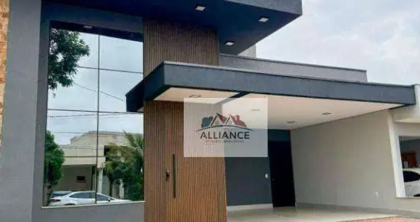 Casa com 3 dormitórios à venda, 195 m² por r$ 1.350.000,00 - condomínio campos do conde i - paulínia/sp