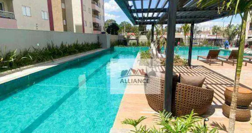 Amati, primeira locação! 3 dorms (1 ste), 2 vagas. clube resort! venha conhecer, em paulínia