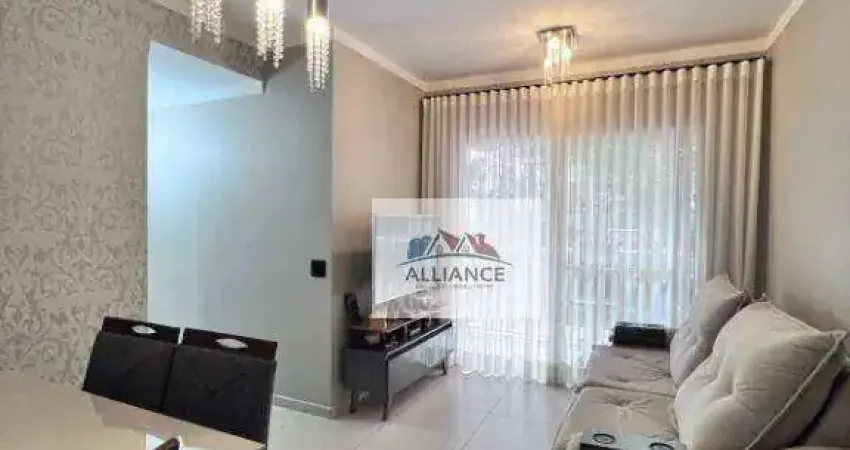 Apartamento para alugar, 81 m² por r$ 3.560,00/mês - premiere morumbi - paulínia/sp