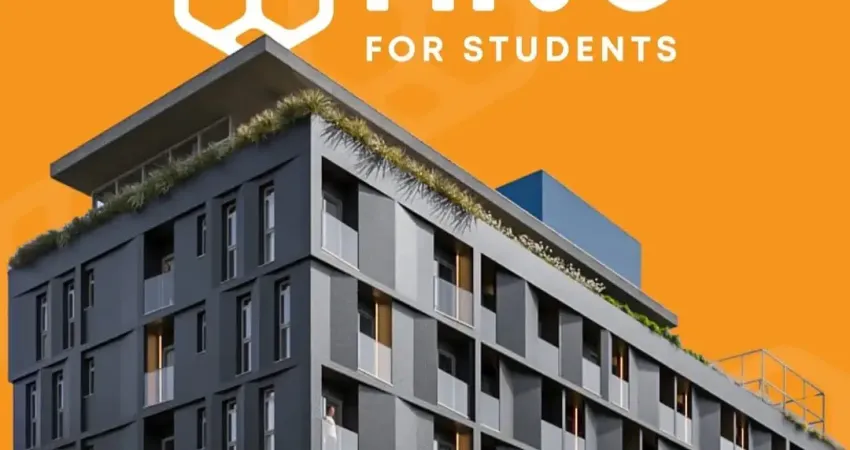Hive for students - moradia exclusiva para estudantes em frente a pucpr - 1 a 2 quartos - 14,5 m2 a 36,8 m2