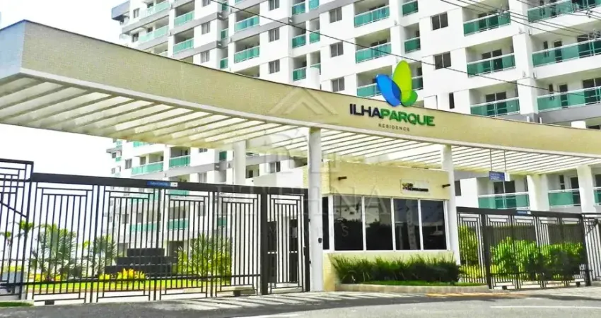 Apartamento 2 quartos (1 suíte) no condomínio ilha parque – próximo ao shopping da ilha