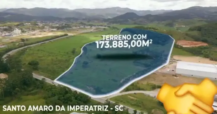 Terreno à venda no bairro sul do rio - santo amaro da imperatriz/sc