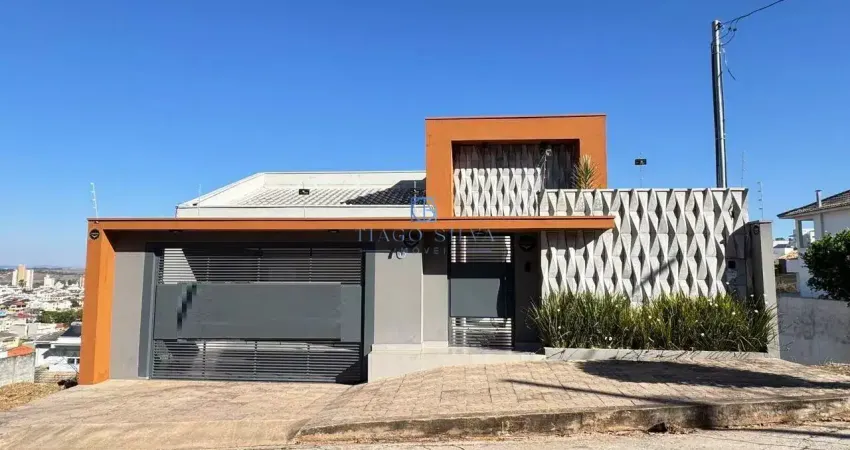 Casa com 3 dormitórios à venda, 265 m² por r$ 1.400.000 - colinas de santa bárbara - pouso alegre/mg