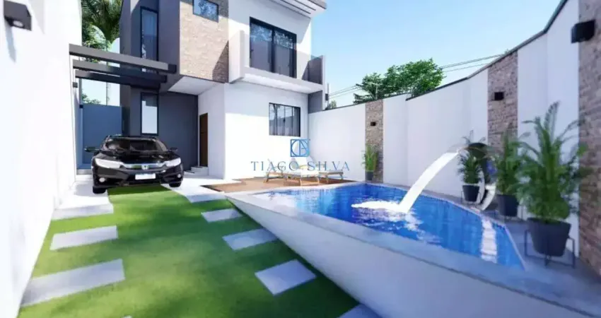 Casa com 3 dormitórios à venda, 150 m² por r$ 690.000 - parque real - pouso alegre/mg