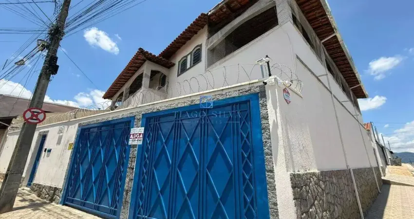 Casa com 6 dormitórios para alugar, 350 m² por r$ 5.705,00/mês - jardim paraíso - pouso alegre/mg