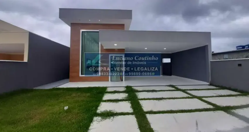 Casa para venda em araruama, fazendinha, 3 dormitórios, 3 suítes, 4 banheiros, 1 vaga