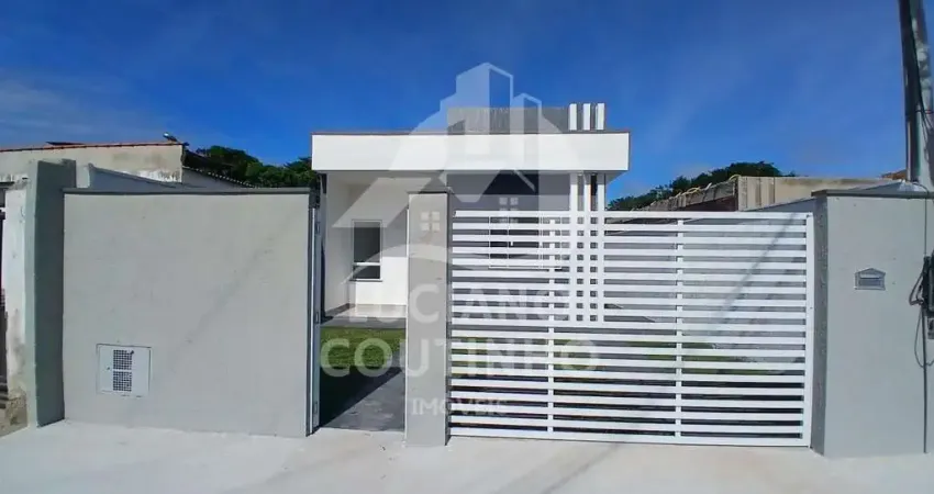 Casa para venda em araruama, coqueiral, 2 dormitórios, 1 suíte, 1 banheiro