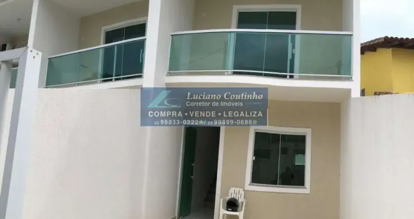 Casa para venda em araruama, centro, 2 dormitórios, 2 banheiros, 1 vaga