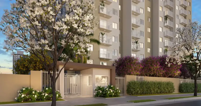 Apartamentos  de  2 dorms. c/ varanda, opção de vaga e lazer c/ piscina