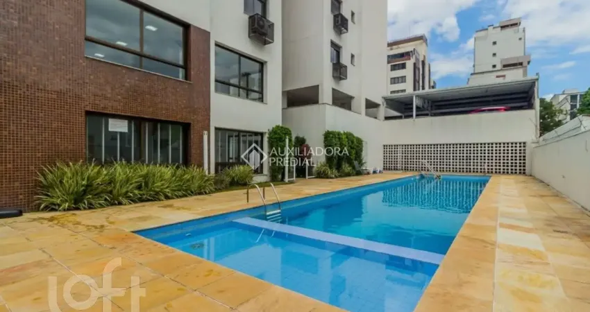 Apartamento no bairro menino deus de 3 quartos em edifício  com infra estrutura.