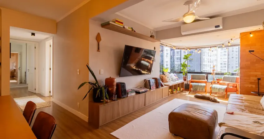 Apartamento 02 dormitórios, suíte,01 vaga , portaria 24h, cristo redentor, porto alegre/rs