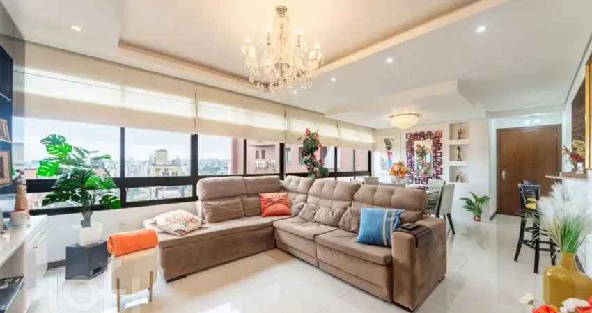 Apartamento à venda em petrópolis com 111 m², 3 quartos, 1 suíte, 2 vagas