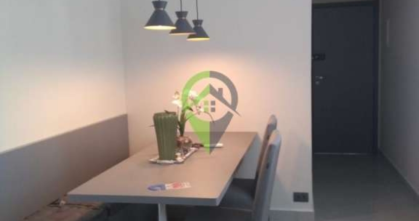 Apartamento mobiliado em  Aparecida, frente mar em Santos/SP