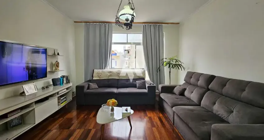 Apartamento 104m² com 2 dormitórios e garagem fechada à venda no Boqueirão - Santos/SP