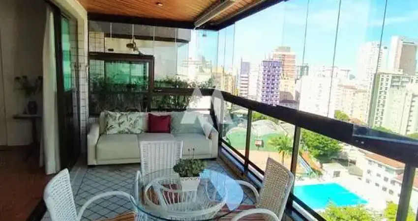 Refinado Apartamento de Alto Padrão com 211m² na Prestigiosa Vila Rica - Boqueirão, Santos