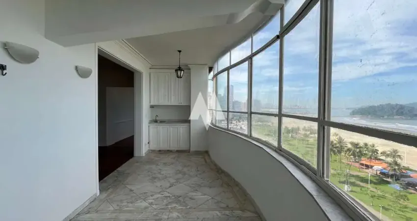 Apartamento frente mar com 4 Quartos 3 Vagas à Venda no Itararé - São Vicente/SP