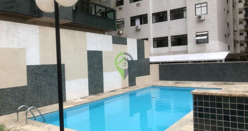 Apartamento na praia da Pompéia com varanda gourmet e 3 quartos!