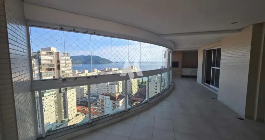 Apartamento em Embaré, Santos/SP, 4 dormitórios, 3 suítes, 3 vagas, lazer completo