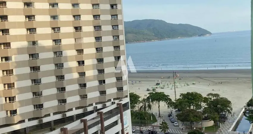 Apartamento 1 por andar à venda com 4 dormitórios e vista para o mar no boqueirão de santos/sp