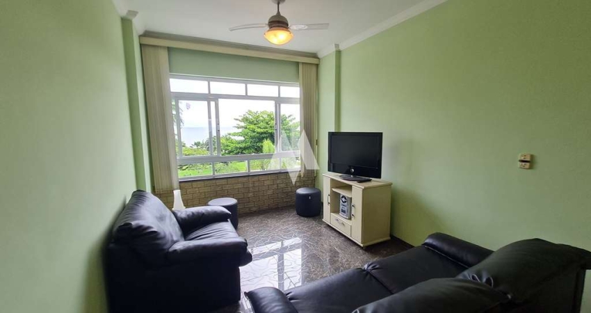 Apartamento Reformado,73m²,  1 Dormitório e com Vista para a Orla de Santos