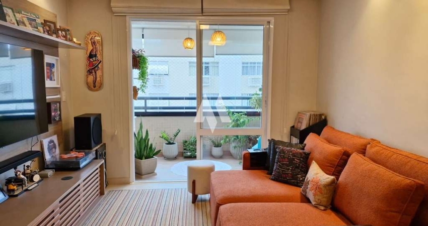Apartamento com 2 quartos 2 vagas e lazer à venda no Embaré - Santos/SP