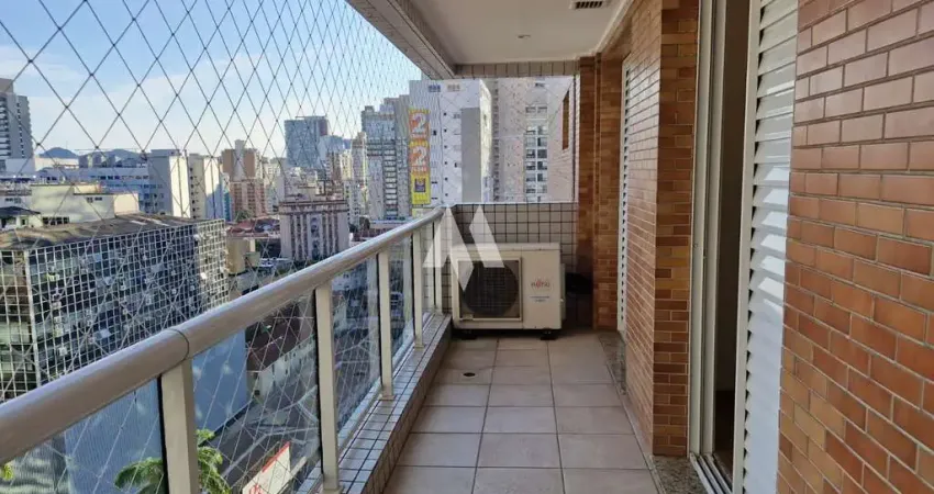 Apartamento  com 2 dormitórios á venda no Gonzaga em Santos