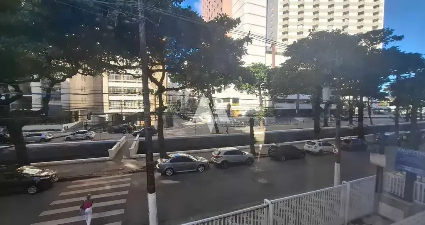 Apartamento à venda com 4 dormitórios de frente e perto da praia no boqueirão em santos/sp