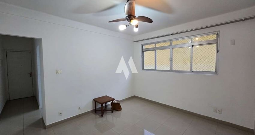 Apartamento para locação no Embaré 2 dormitorios, vaga para moto e bike